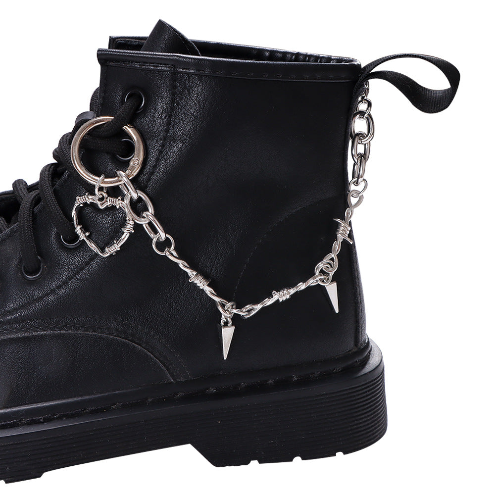 Hip-Hop Style Shoe Buckle Featuring Skull Pattern For Trendy Footwear Accessories