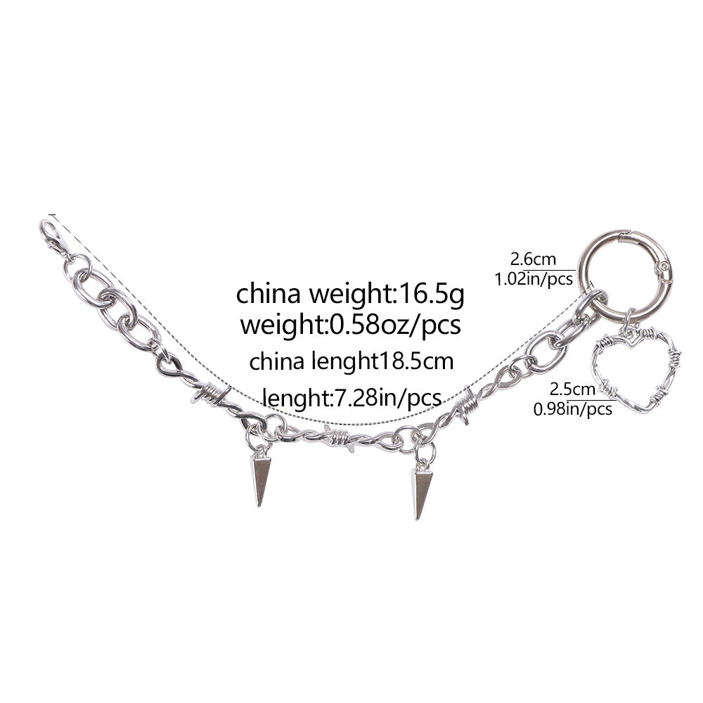 Hip-Hop Style Shoe Buckle Featuring Skull Pattern For Trendy Footwear Accessories