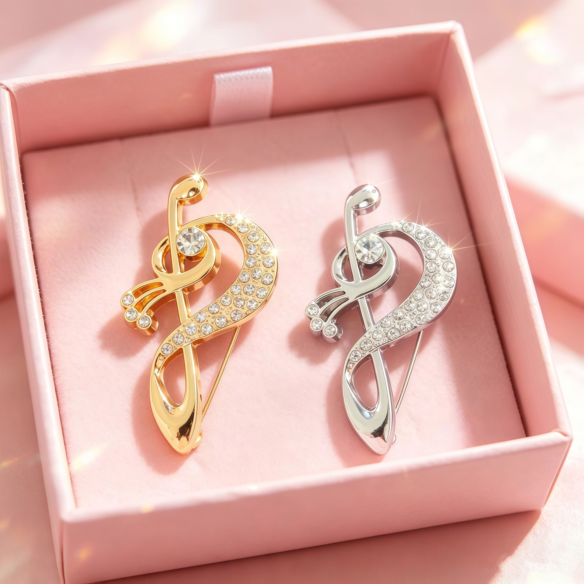 Gold Alloy Pin With Electroplated Finish, Stylish And Durable Accessory
