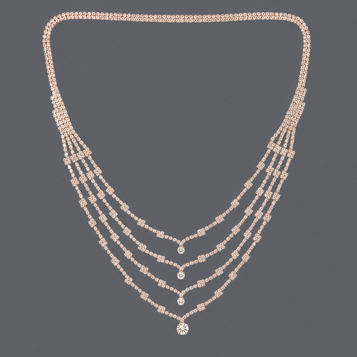 Ethnic Style Tassel Alloy Inlay Rhinestones Hair Band 1 Piece