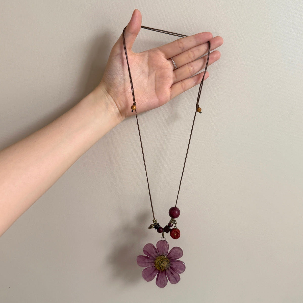 Lady Modern Style Solid Color Titanium Steel Tassel Plating Layered Necklaces