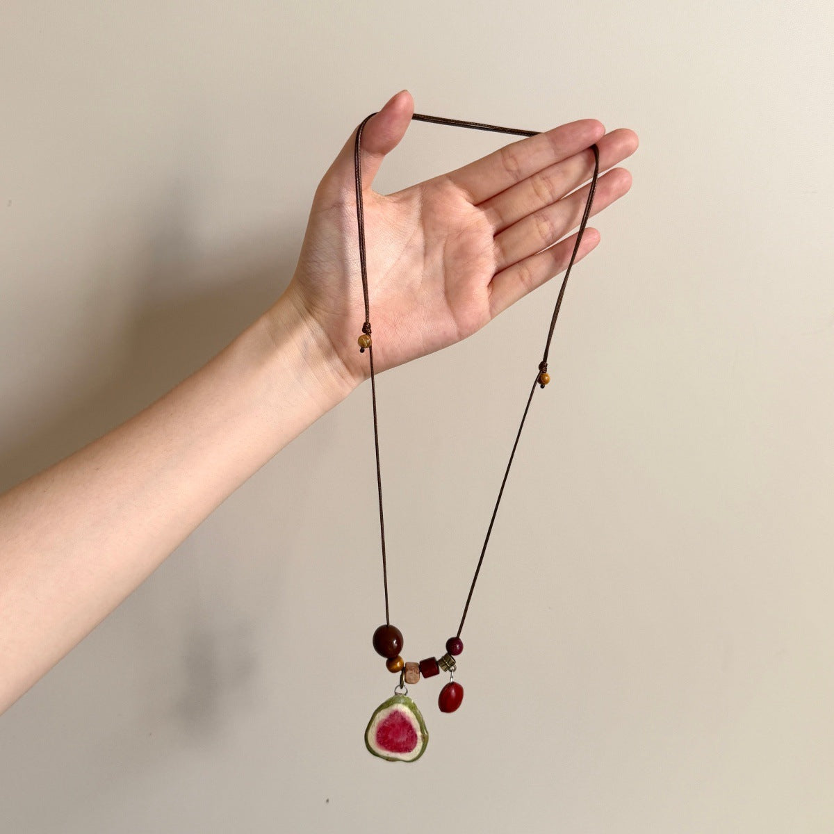 Lady Modern Style Solid Color Titanium Steel Tassel Plating Layered Necklaces