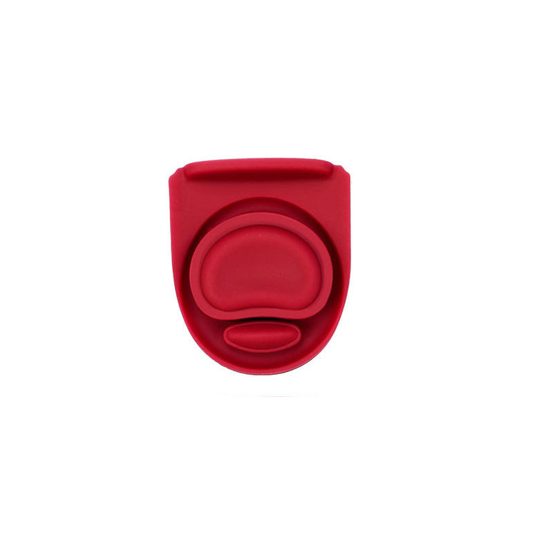 Casual Solid Color Silica Gel Sealing Plug