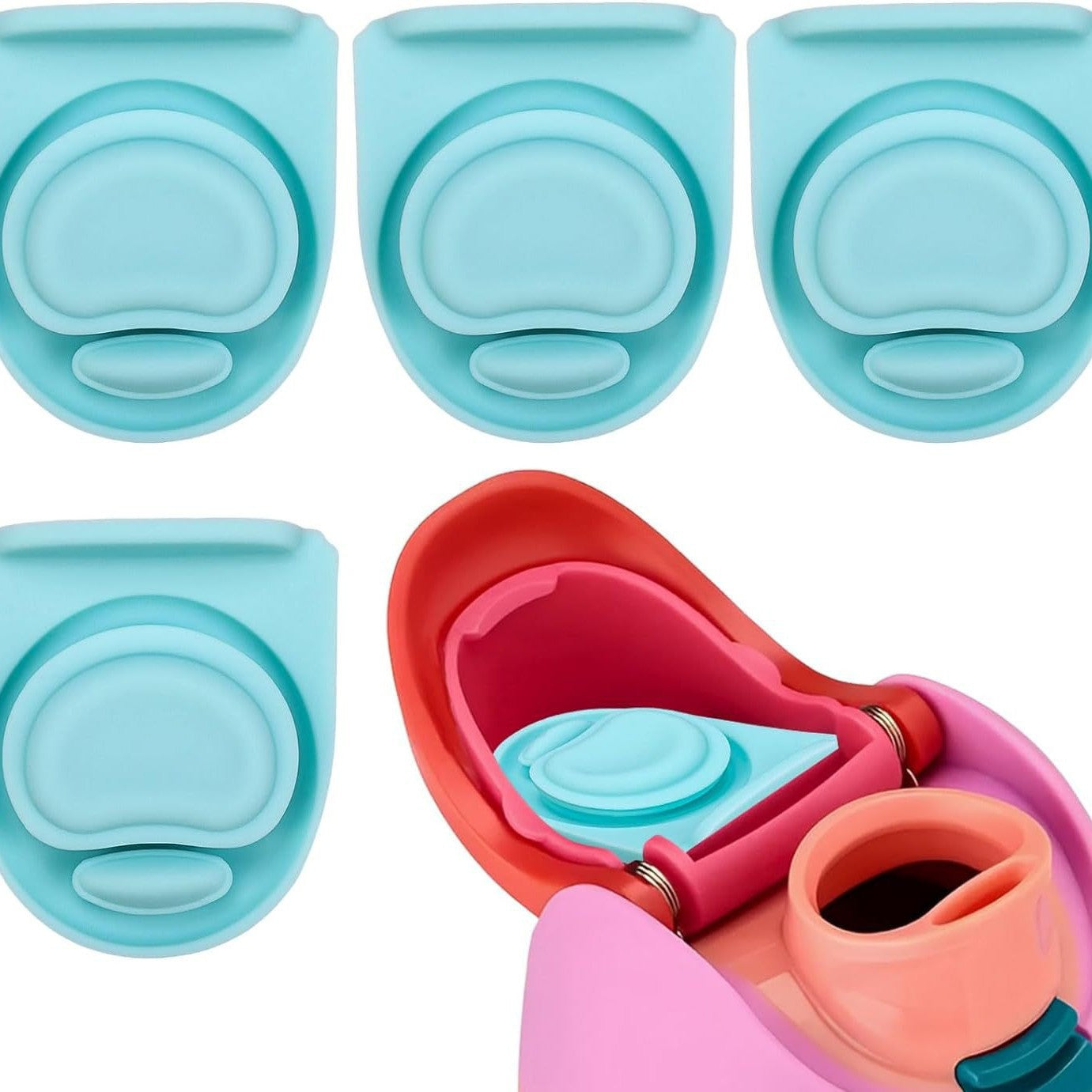 Casual Solid Color Silica Gel Sealing Plug