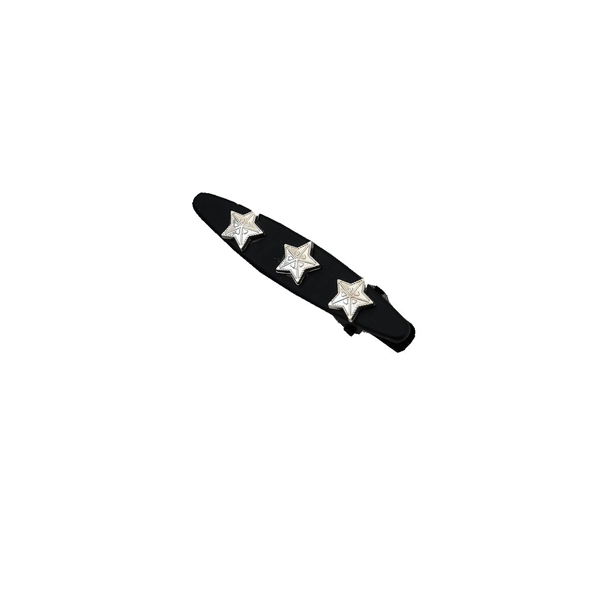 French Style Pentagram Hairpin For Women In Silver Alloy, Perfect Summer Hair Accessory