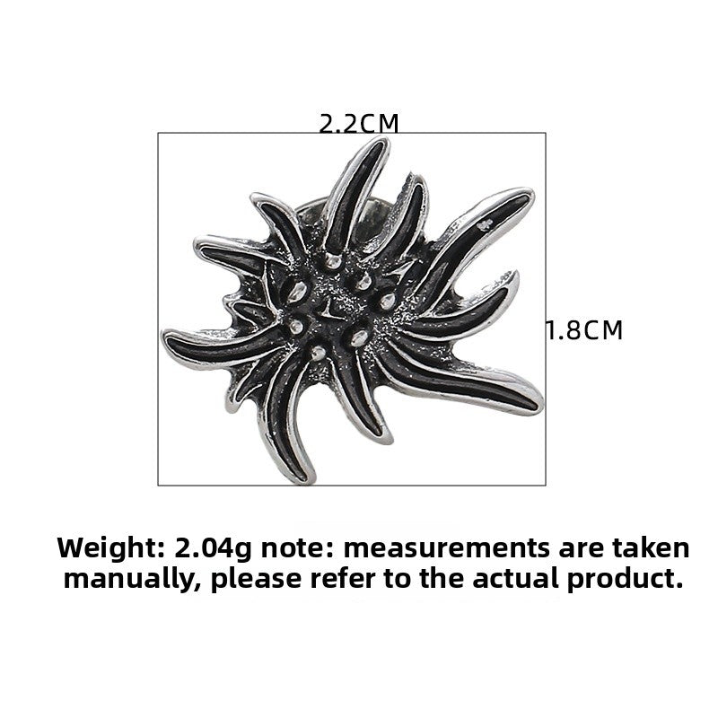 Flowers Pin Made Of Alloy Featuring Electroplated Craftsmanship, Perfect For Oktoberfest