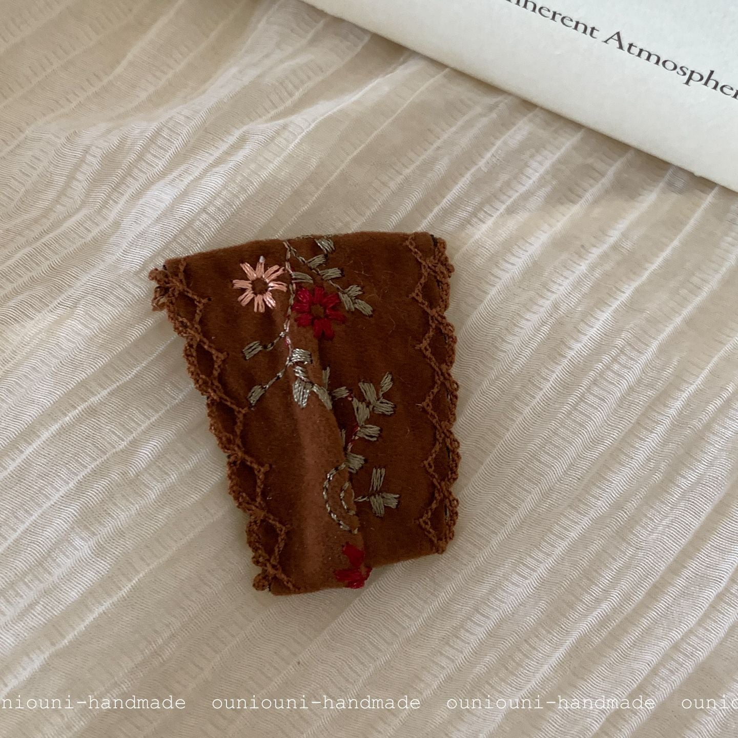 Ethnic Style Flowers BB Clips Hairpin In Cloth Material, Perfect For Summer