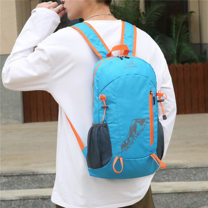 Breathable Hiking Backpack Made Of Polyester For Unisex, Suitable For Summer Outdoor Activities