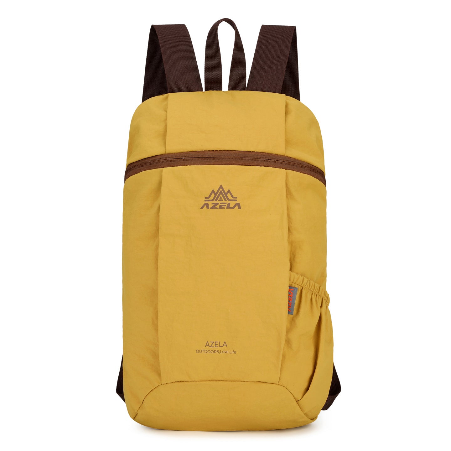 Color Block Hiking Backpack With Water Repellent Nylon Material, Unisex Design For  Spring And Summer