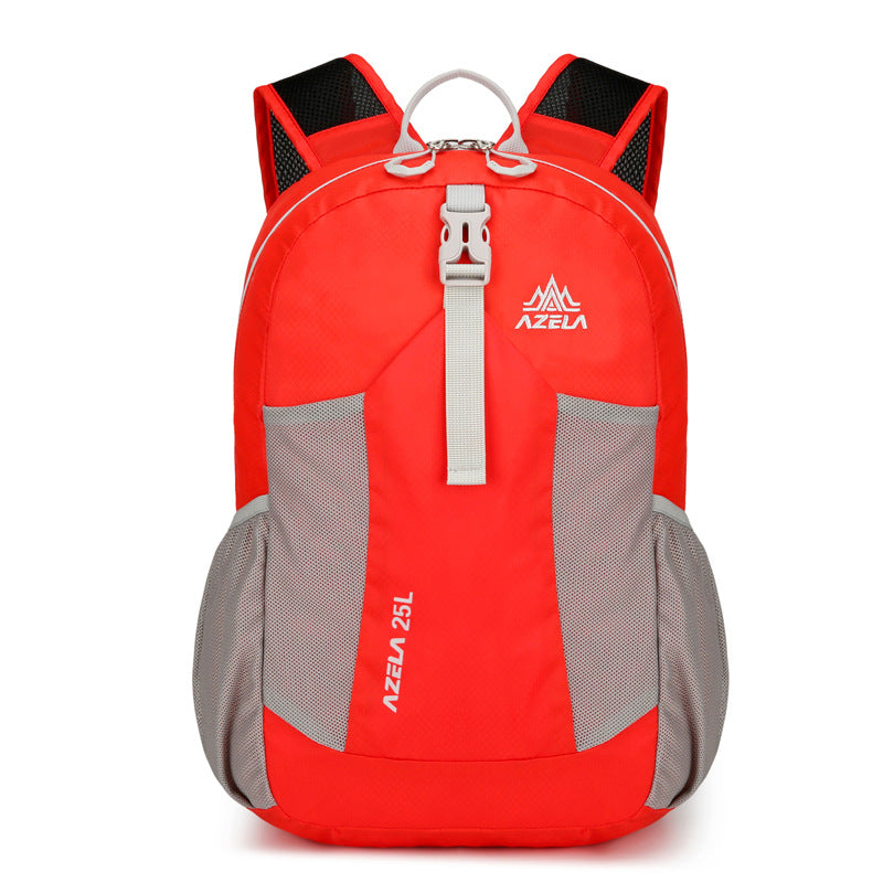 Lightweight Hiking Backpack Made Of Durable Nylon, Unisex Design Suitable For Spring Outdoor Activities