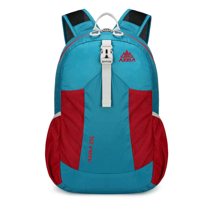 Lightweight Hiking Backpack Made Of Durable Nylon, Unisex Design Suitable For Spring Outdoor Activities