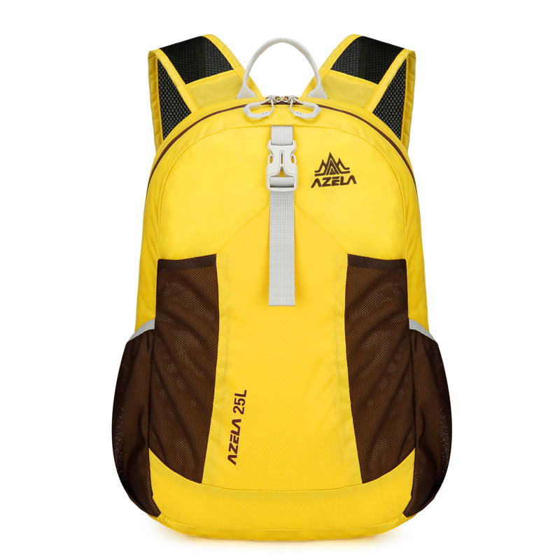 Lightweight Hiking Backpack Made Of Durable Nylon, Unisex Design Suitable For Spring Outdoor Activities