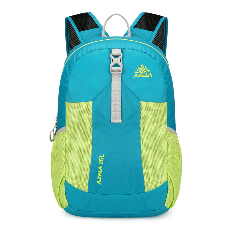 Lightweight Hiking Backpack Made Of Durable Nylon, Unisex Design Suitable For Spring Outdoor Activities