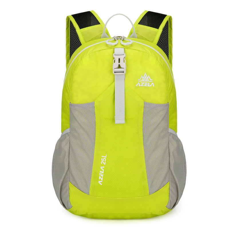 Lightweight Hiking Backpack Made Of Durable Nylon, Unisex Design Suitable For Spring Outdoor Activities