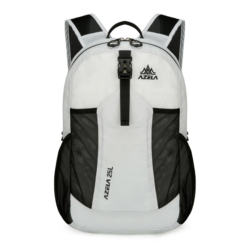 Lightweight Hiking Backpack Made Of Durable Nylon, Unisex Design Suitable For Spring Outdoor Activities