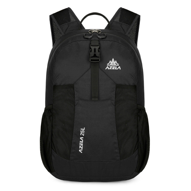 Lightweight Hiking Backpack Made Of Durable Nylon, Unisex Design Suitable For Spring Outdoor Activities