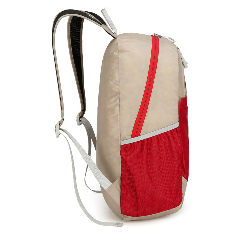 Lightweight Hiking Backpack Made Of Durable Nylon, Unisex Design Suitable For Spring Outdoor Activities
