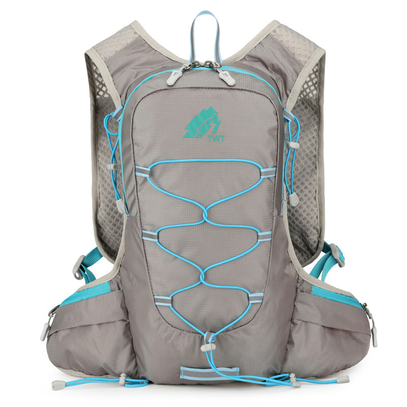 Color Block Lightweight Hiking Backpack In Oxford Cloth For Unisex, Ideal For  Spring And Summer Outdoor Adventures