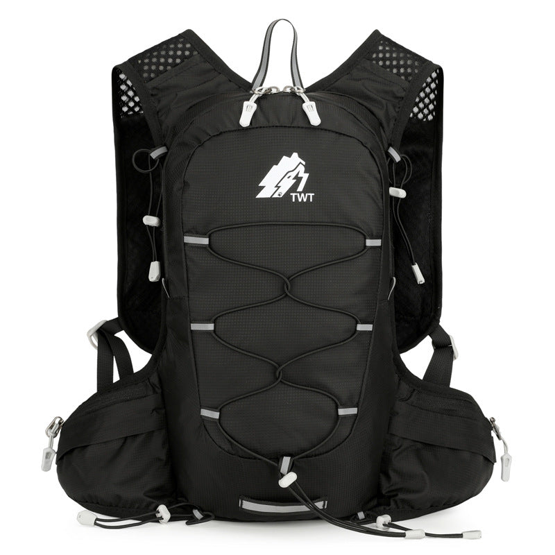 Color Block Lightweight Hiking Backpack In Oxford Cloth For Unisex, Ideal For  Spring And Summer Outdoor Adventures
