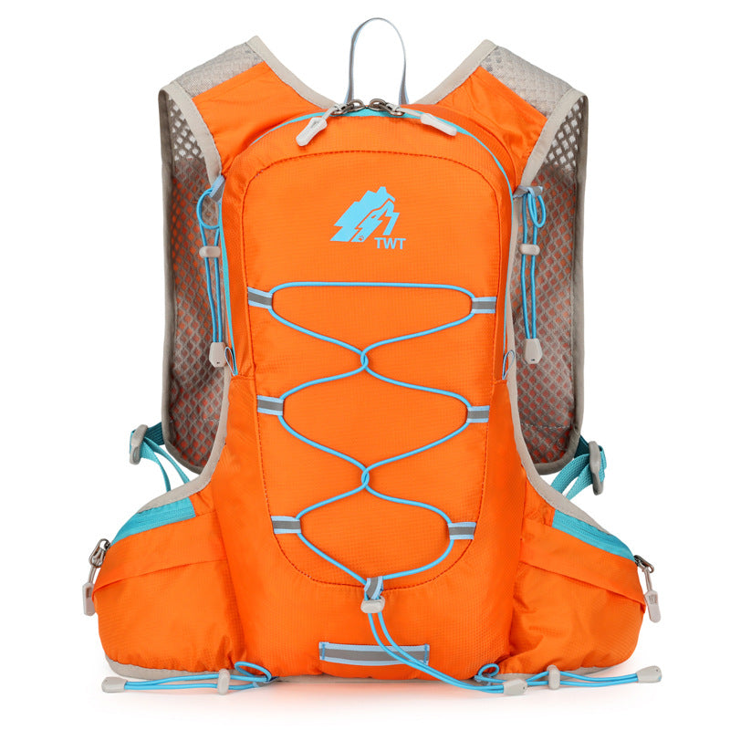 Color Block Lightweight Hiking Backpack In Oxford Cloth For Unisex, Ideal For  Spring And Summer Outdoor Adventures
