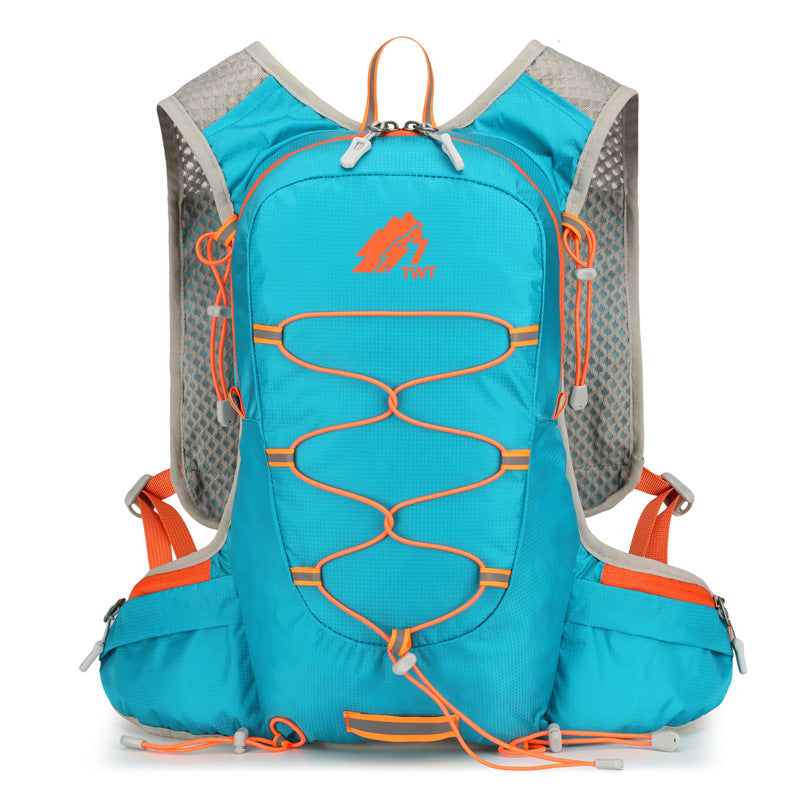 Color Block Lightweight Hiking Backpack In Oxford Cloth For Unisex, Ideal For  Spring And Summer Outdoor Adventures