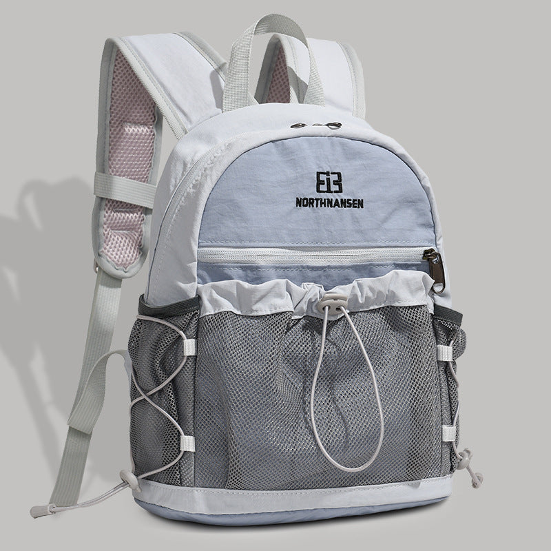 Letter Pattern Nylon Hiking Backpack, Lightweight And Perfect For Summer Casual Use