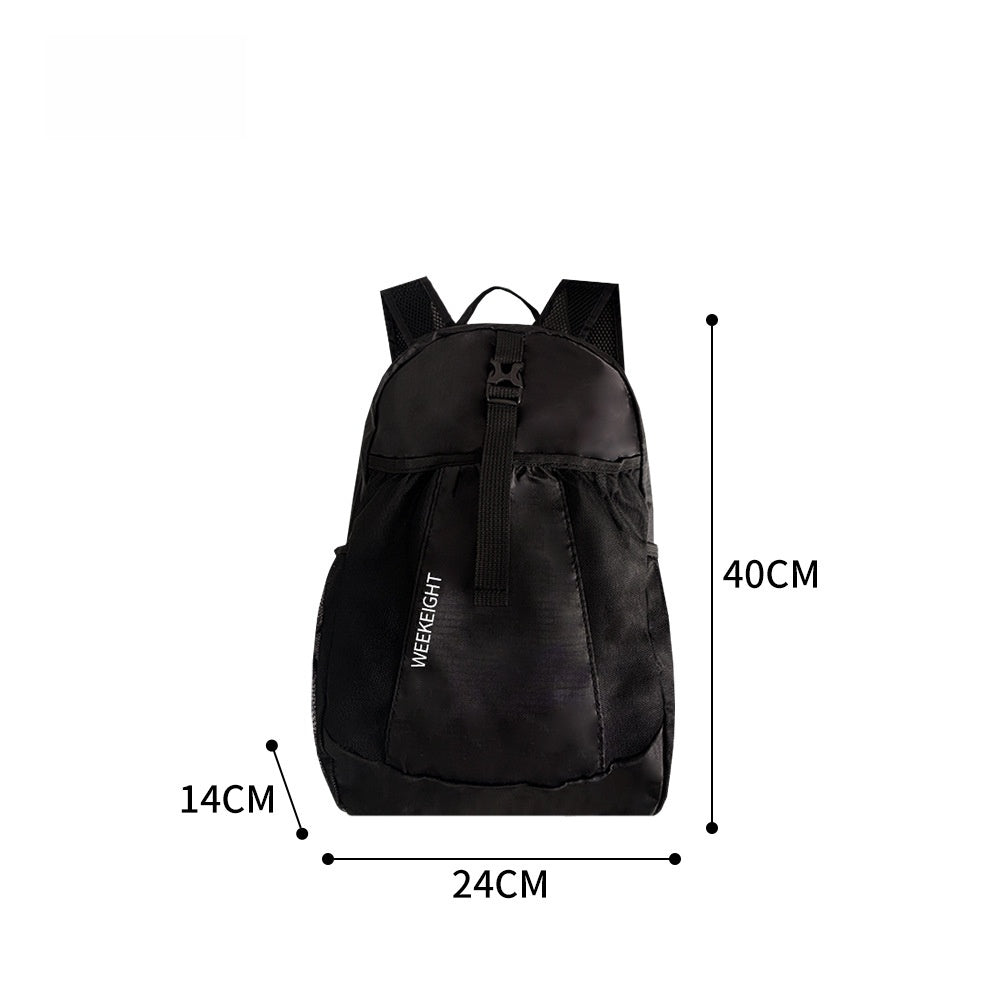Color Block Women's Backpack In Polyester With Water Repellent Finish, Suitable For Spring, Fits 13 Inch Devices