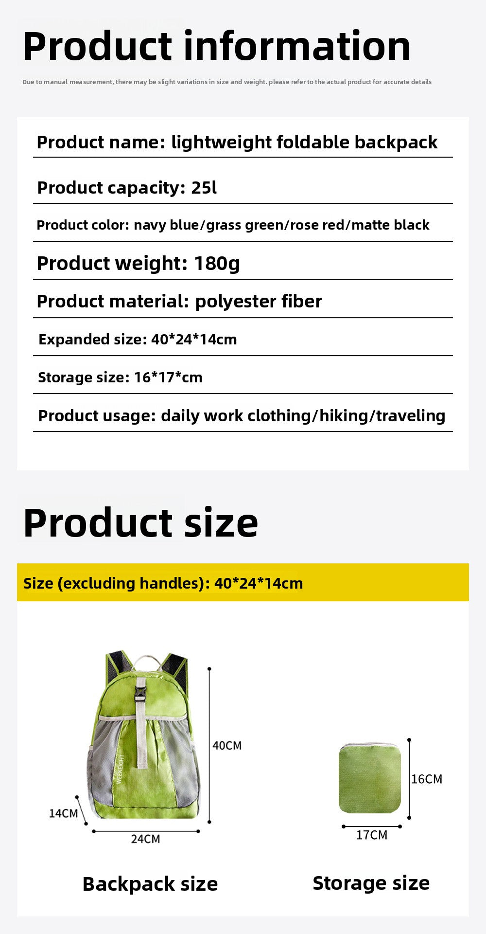 Color Block Women's Backpack In Polyester With Water Repellent Finish, Suitable For Spring, Fits 13 Inch Devices