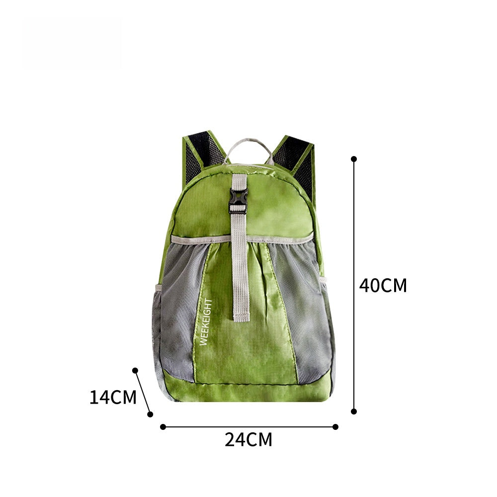 Color Block Women's Backpack In Polyester With Water Repellent Finish, Suitable For Spring, Fits 13 Inch Devices
