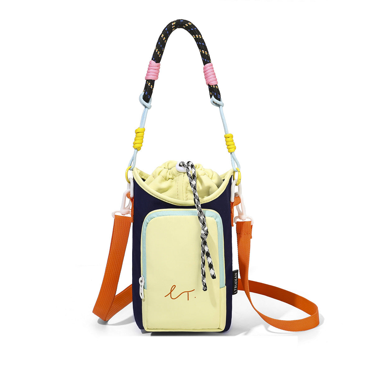 Color Block Square Crossbody Bag For Women With Single Shoulder Strap, Portable And Perfect For Spring