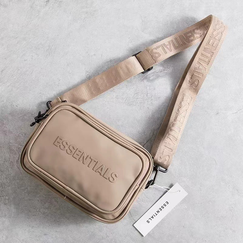 Men's PU Leather Crossbody Bag With Sling Strap, Square Shape, Water Resistant Design