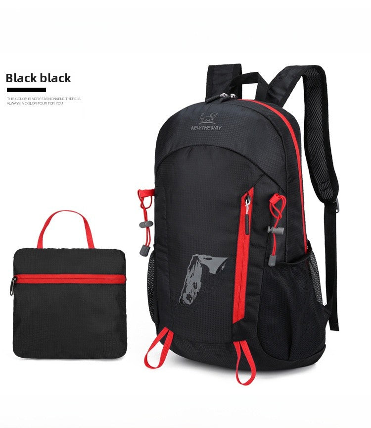 Breathable Hiking Backpack Made Of Polyester For Unisex, Suitable For Summer Outdoor Activities
