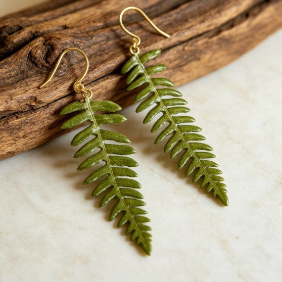 Bohemian Leaves Tassel Earrings For Women In Alloy With Zinc Alloy Ear Pins