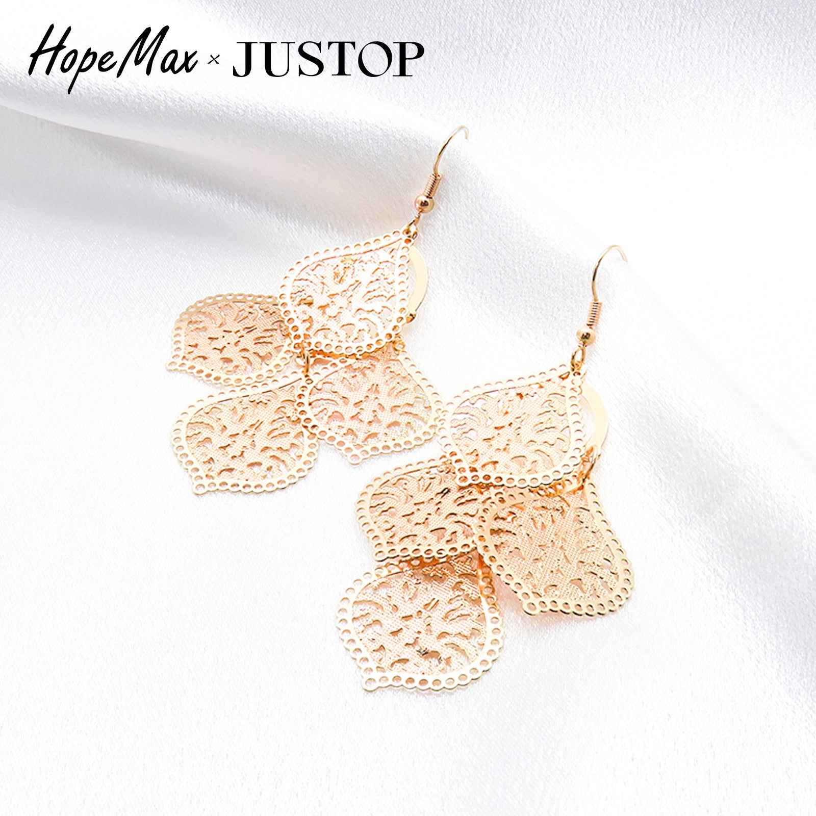 Leaf Ear Hook Earrings For Unisex Featuring Copper Ear Pins In New Style