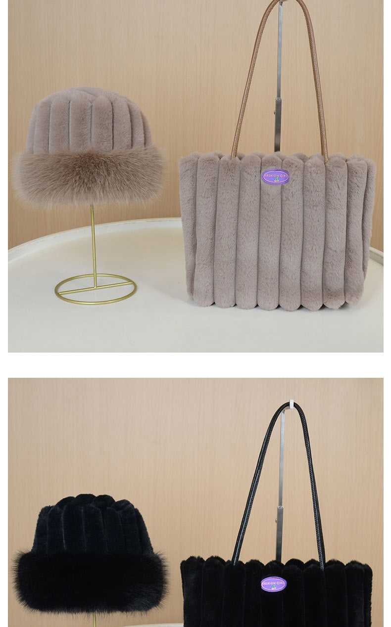 Lattice Square Polyester Underarm Bag For Women With Top Handle, Large Capacity, Ideal For Autumn And Winter