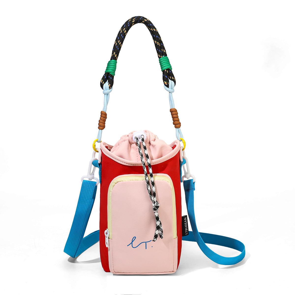 Color Block Square Crossbody Bag For Women With Single Shoulder Strap, Portable And Perfect For Spring