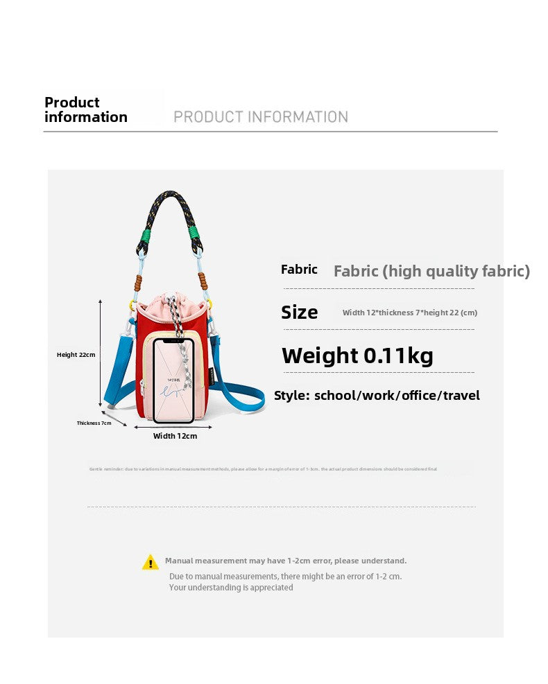 Color Block Square Crossbody Bag For Women With Single Shoulder Strap, Portable And Perfect For Spring