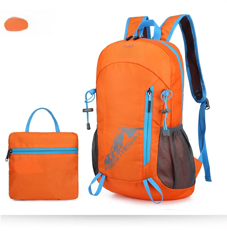 Breathable Hiking Backpack Made Of Polyester For Unisex, Suitable For Summer Outdoor Activities