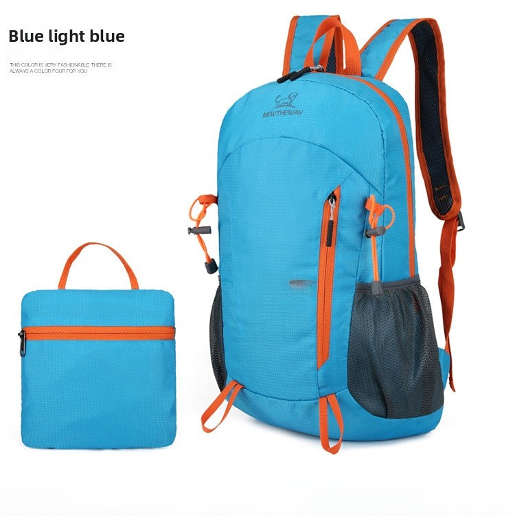 Breathable Hiking Backpack Made Of Polyester For Unisex, Suitable For Summer Outdoor Activities