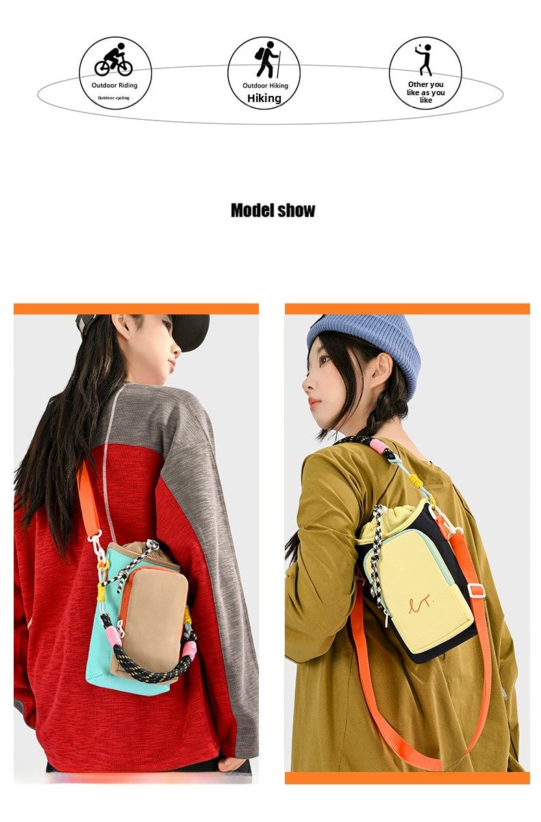 Color Block Square Crossbody Bag For Women With Single Shoulder Strap, Portable And Perfect For Spring