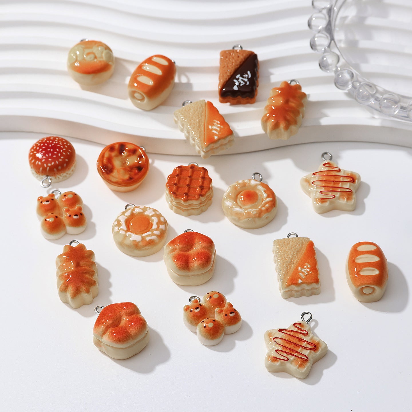 Original Design Multicolor Resin Pendant With Epoxy Craft For Jewelry Accessories