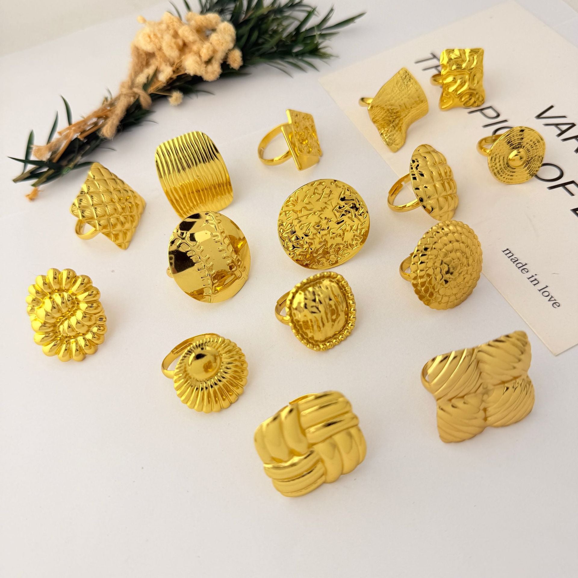 Geometric Earrings For Women Featuring Electroplated Retro Style With Titanium Steel Ear Pins