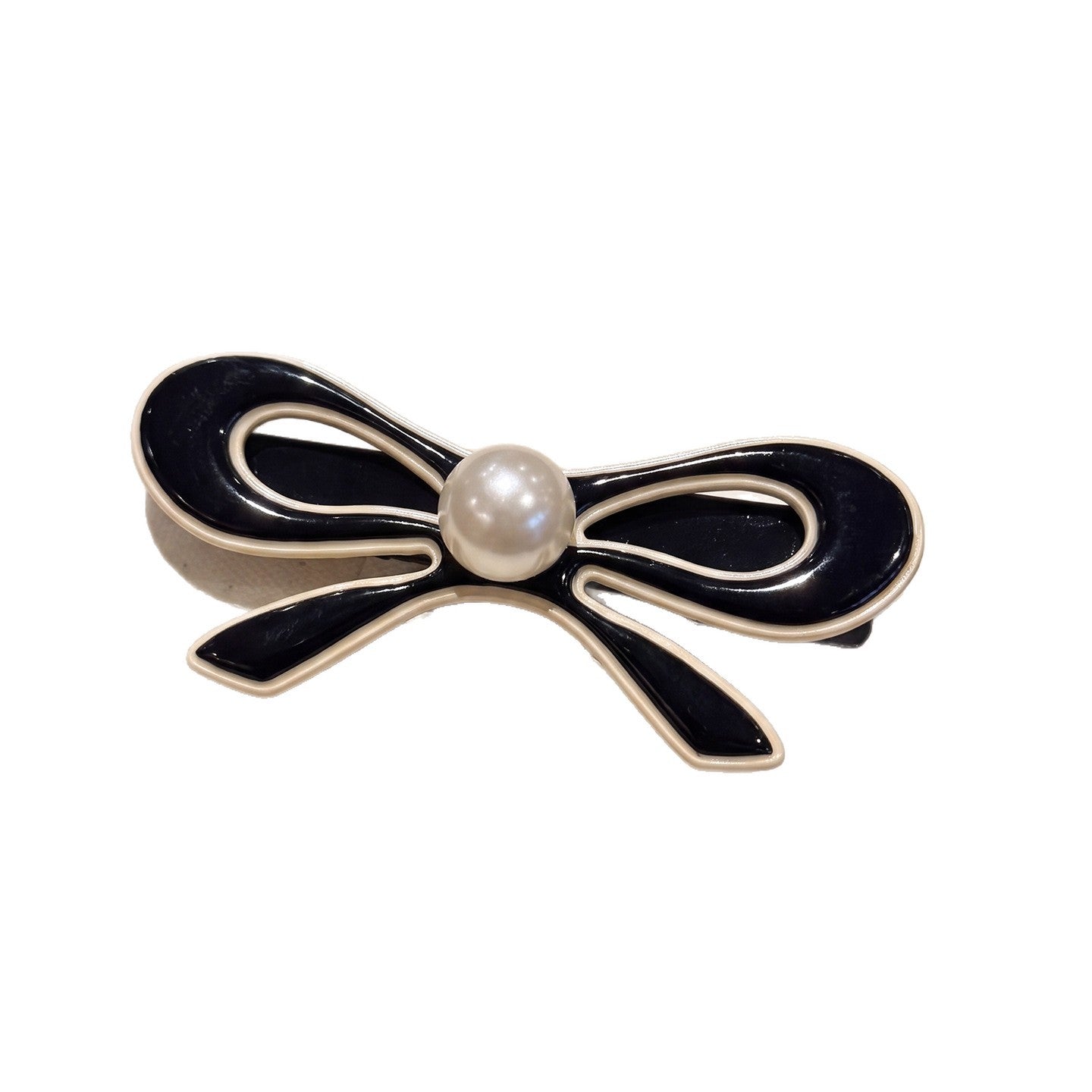 Commute Style Bow Tie Hairpin For Women Made Of Acetic Acid Sheets, 1 PCS Package