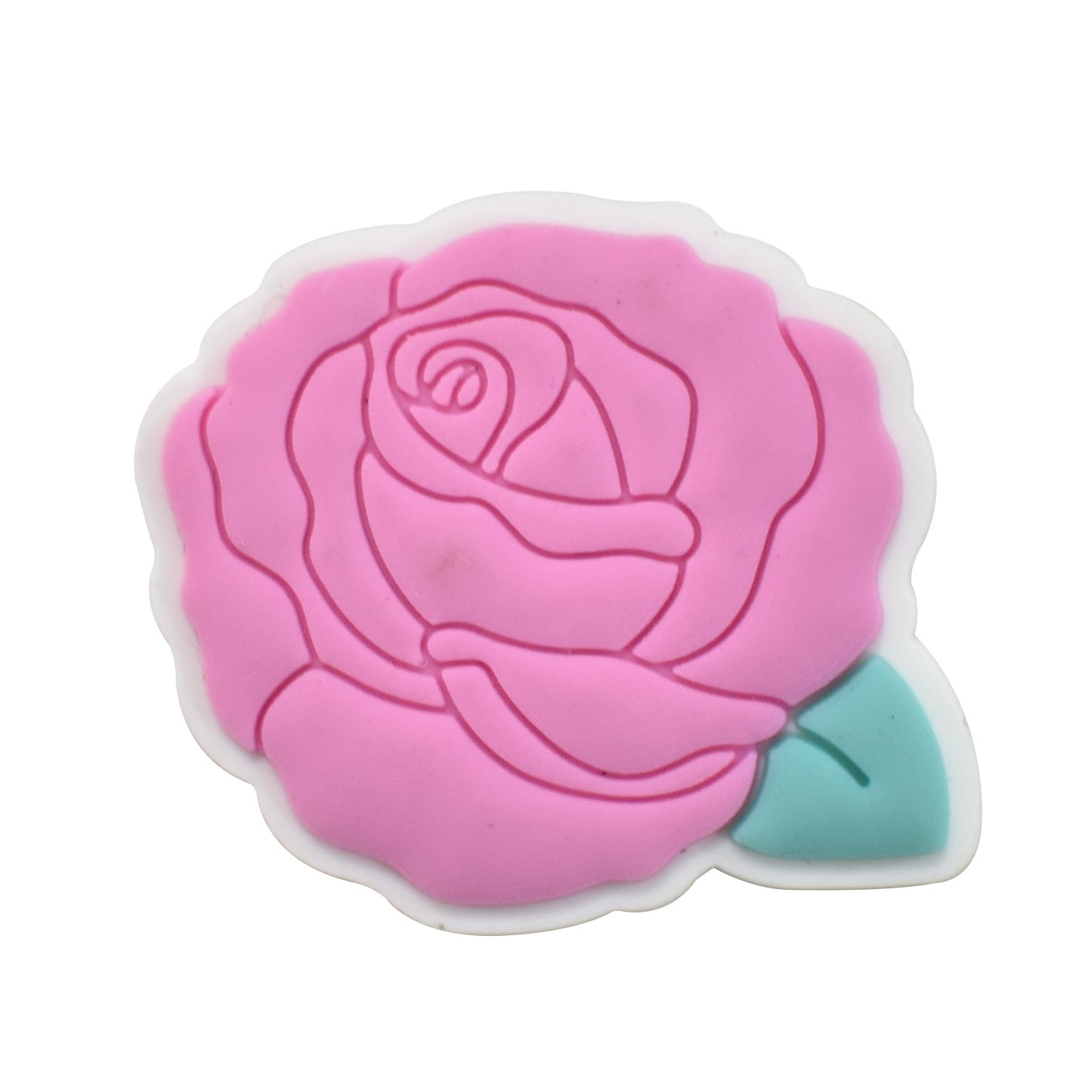 Sweet Cartoon Shoe Buckle For Slippers Made Of Soft Glue, Decorative And Comfortable
