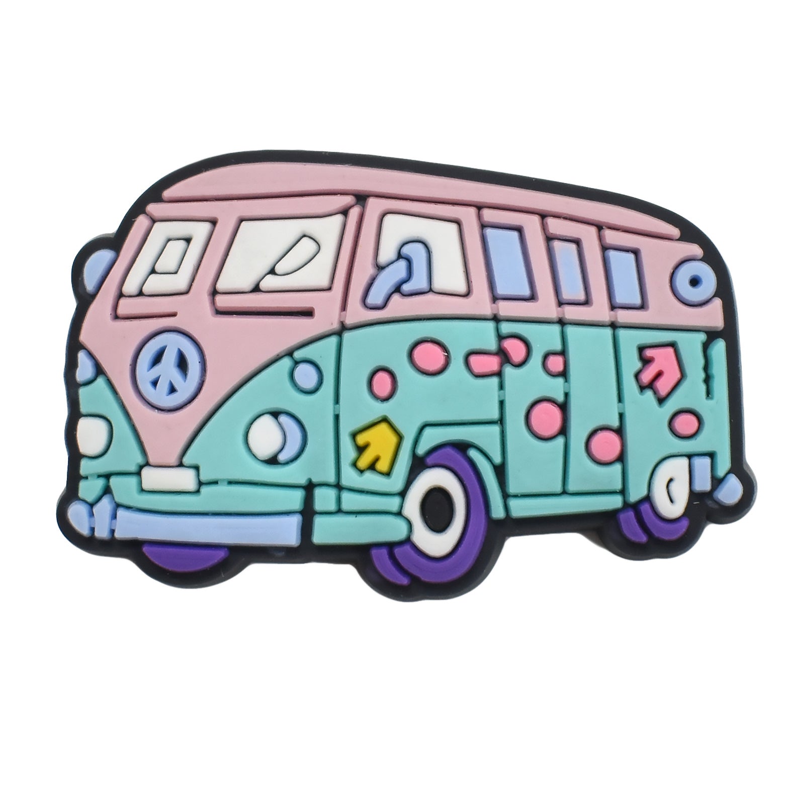 Sweet Cartoon Shoe Buckle For Slippers Made Of Soft Glue, Decorative And Comfortable