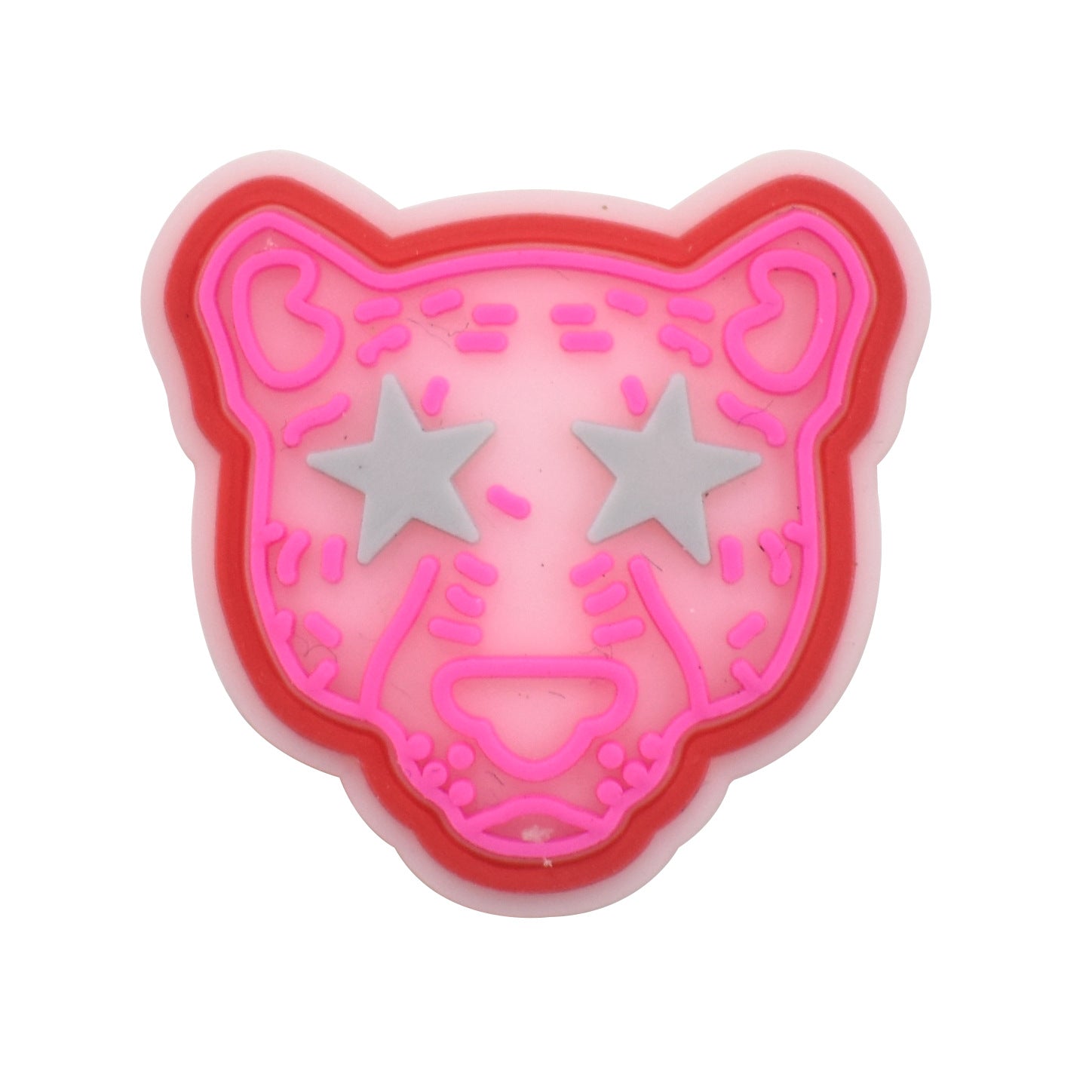 Sweet Cartoon Shoe Buckle For Slippers Made Of Soft Glue, Decorative And Comfortable