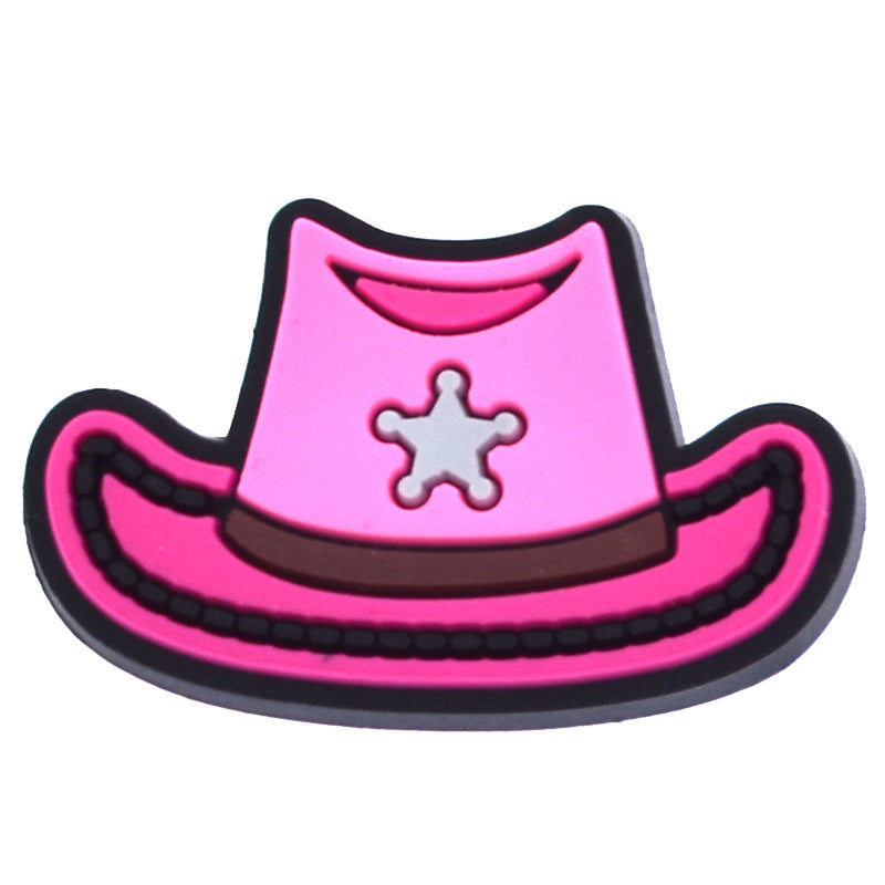 Sweet Cartoon Shoe Buckle For Slippers Made Of Soft Glue, Decorative And Comfortable