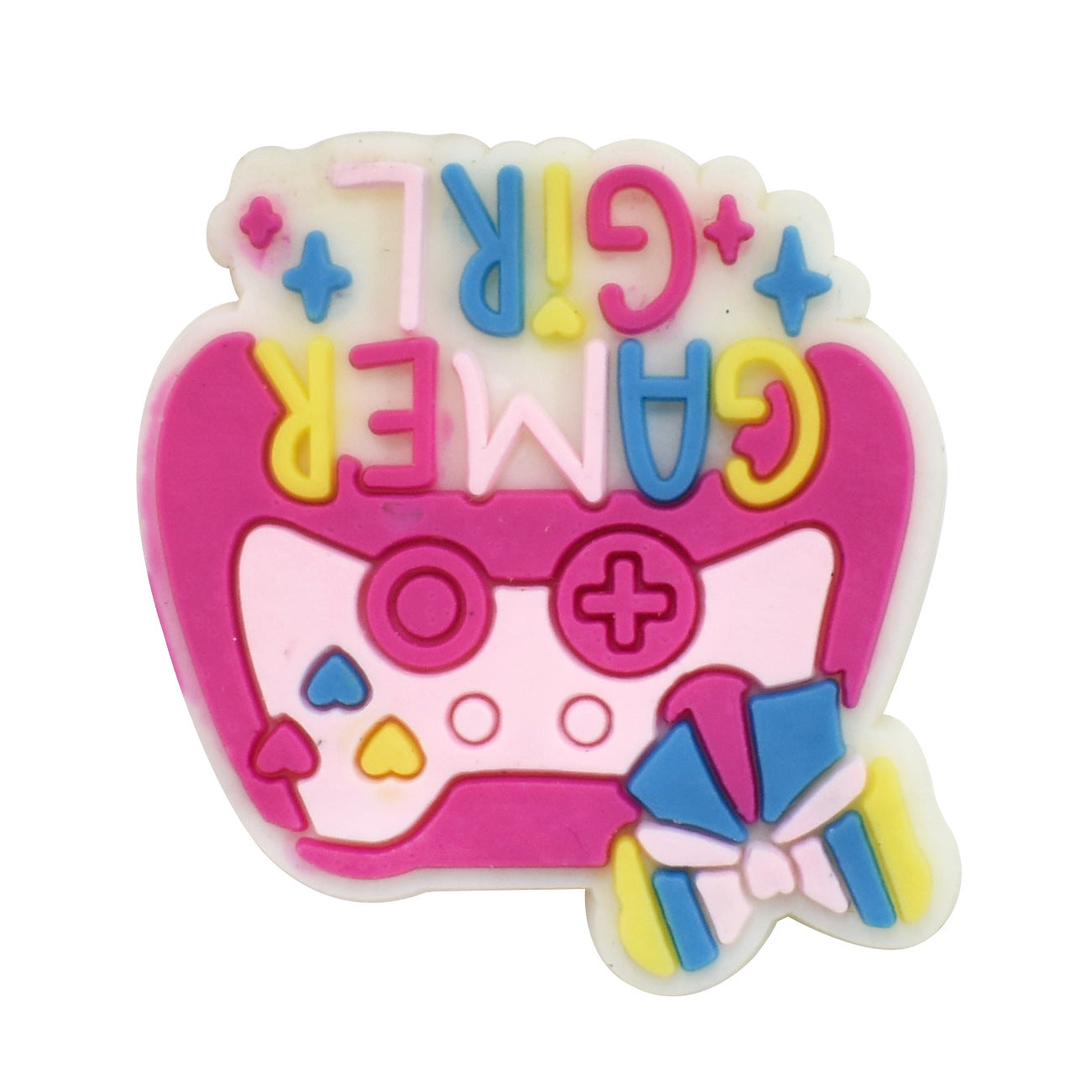 Sweet Cartoon Shoe Buckle For Slippers Made Of Soft Glue, Decorative And Comfortable