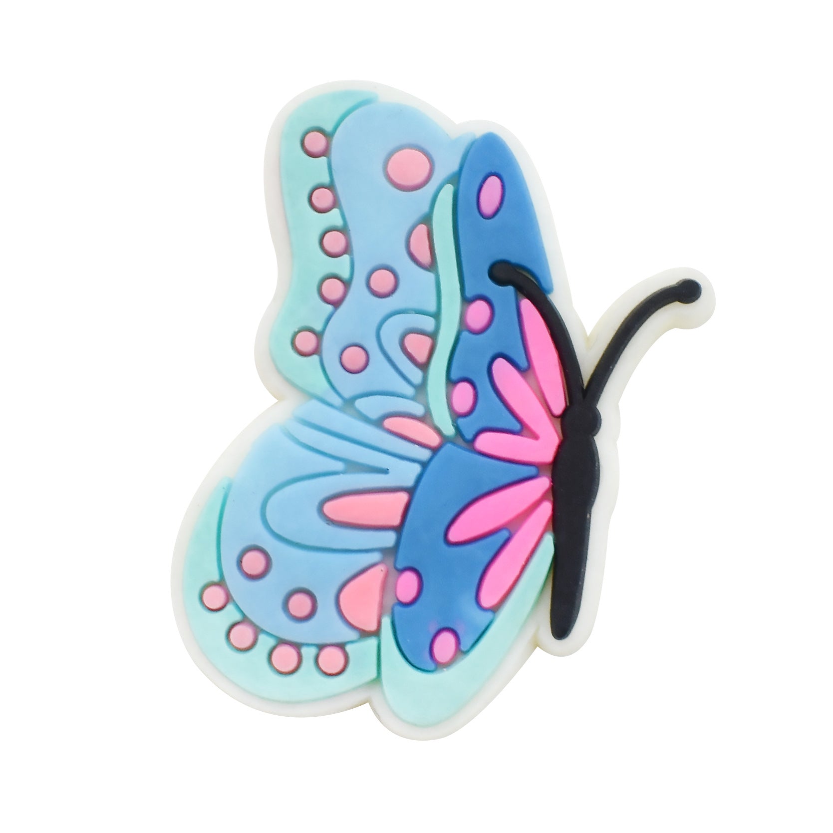 Sweet Cartoon Shoe Buckle For Slippers Made Of Soft Glue, Decorative And Comfortable