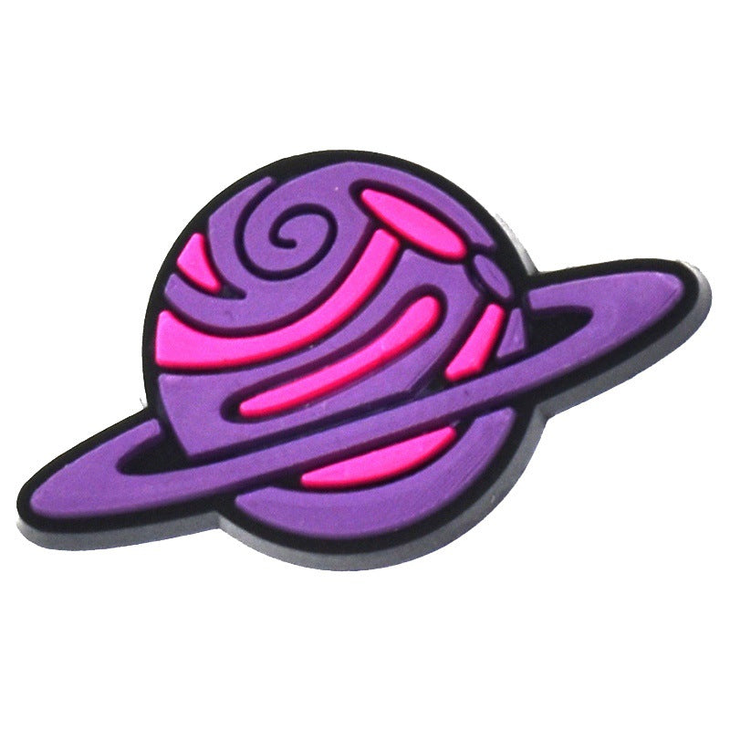 Cartoon Style PVC Shoe Buckle For Casual Shoes Featuring Fun And Playful Design